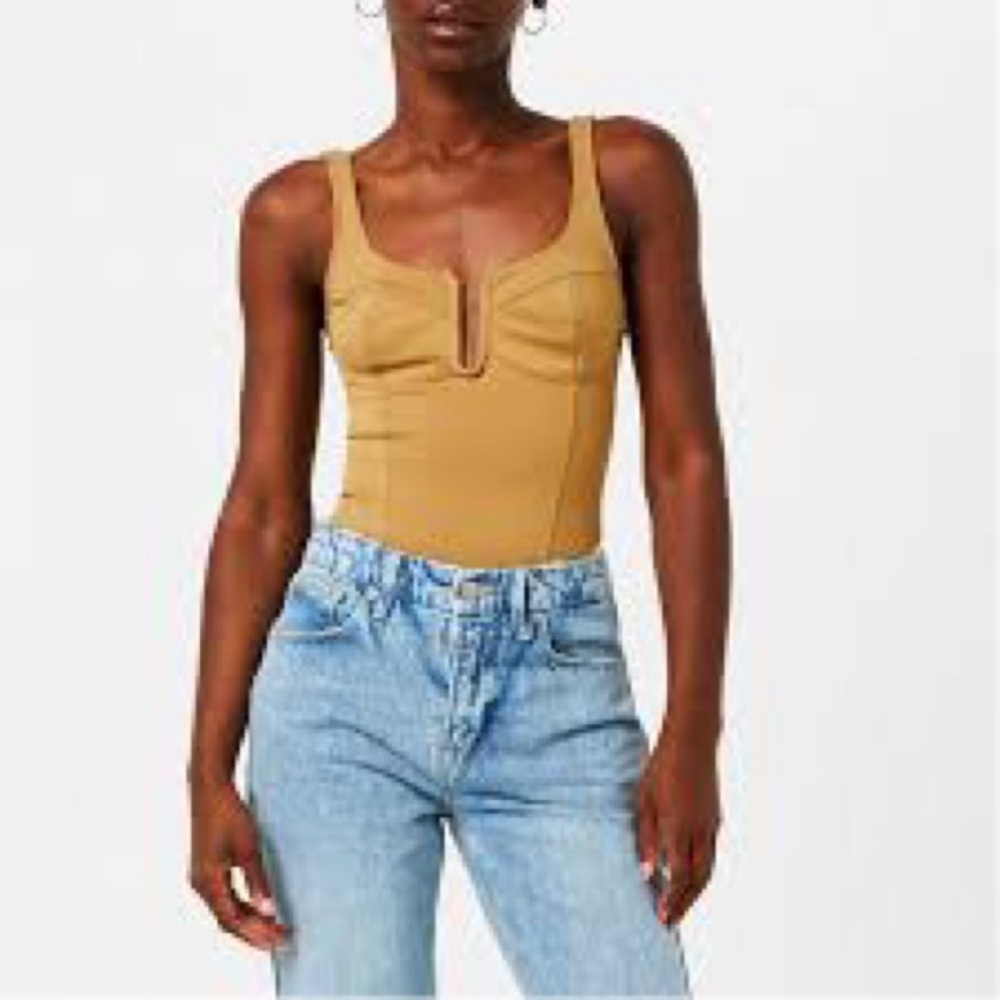 Good American Corset Tan Bodysuit - Picture 2 of 13